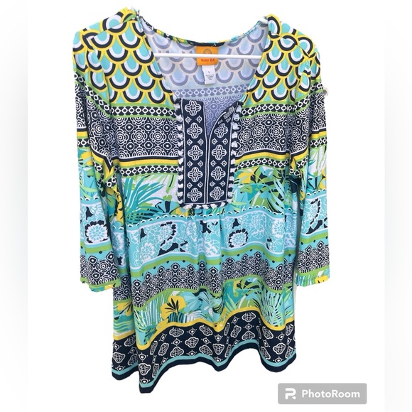 Ruby rd NWT long sleeve spring top - Picture 1 of 3